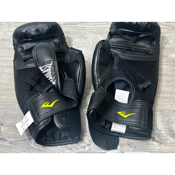 Everlast Nintendo Wii Boxing Gloves One Size Leather Black - Picture 4 of 4